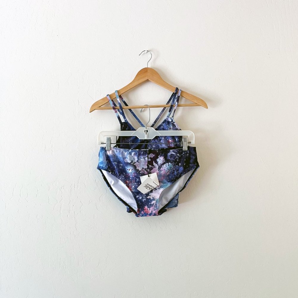 Margarita Mermaid Stella Flora Yoga Top & Bottoms Set M